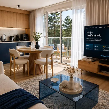 Sea Sfera - Baseny, Sauny, Jacuzzi, Sala Zabaw, Bilard, Do Plaży 400 M Płaskie Dojście *