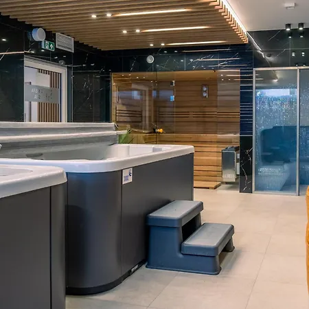 Apartament Sea Sfera - Baseny, Sauny, Jacuzzi, Sala Zabaw, Bilard, Do Plaży 400 M Płaskie Dojście