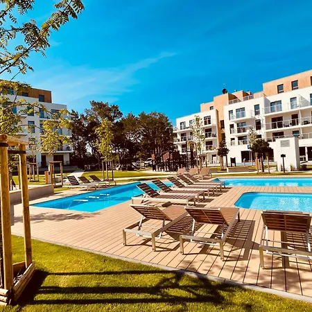 Apartament Sea Sfera - Baseny, Sauny, Jacuzzi, Sala Zabaw, Bilard, Do Plaży 400 M Płaskie Dojście *